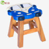 children's wooden stool vw blue uk