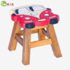 children's wooden stool vw red uk
