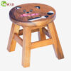 children's wooden stool cat uk