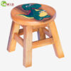 children's wooden stool funny dinosaur uk