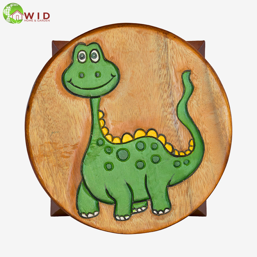 Children's Stool Smiling Dinosaur - stool ,animal,novelty,children,dinosaur