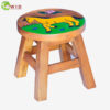 children's wooden stool horse farm house set uk
