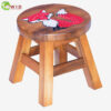 children's wooden stool fox uk
