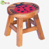 children's wooden stool ladybird uk