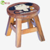 children's wooden stool monkey uk