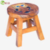 children's wooden stool owl uk