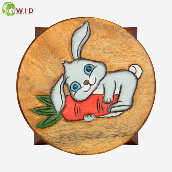 children's wooden stool Rabbit uk