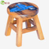 children's wooden stool blue vespa uk