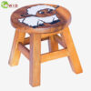 children's wooden stool comic sheep uk