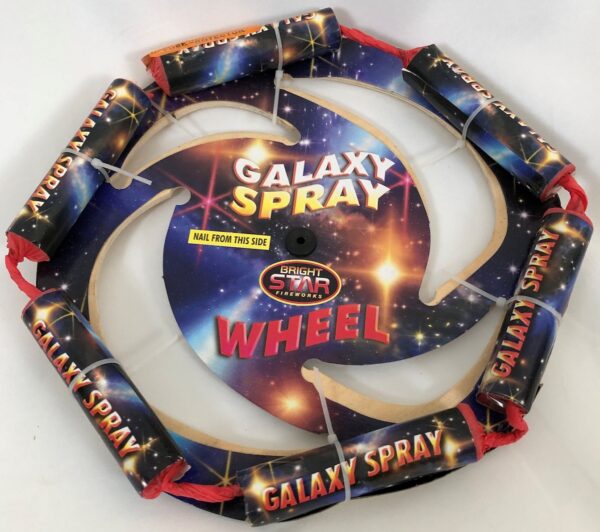 Galaxy Spray spinning wheel