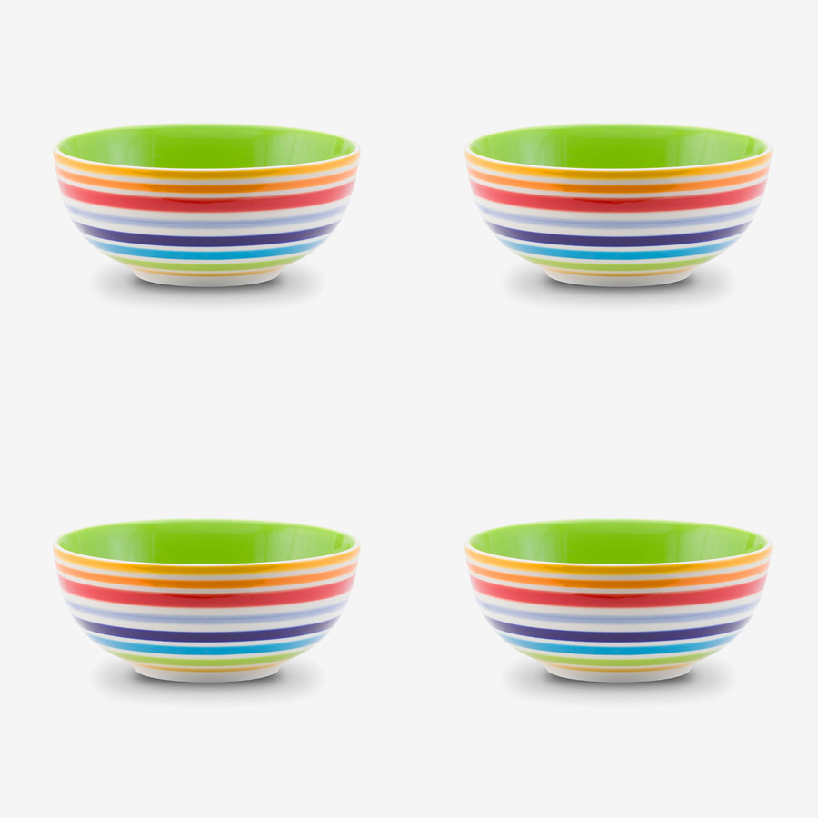 Rainbow Bowl 15 cms x Pack 4