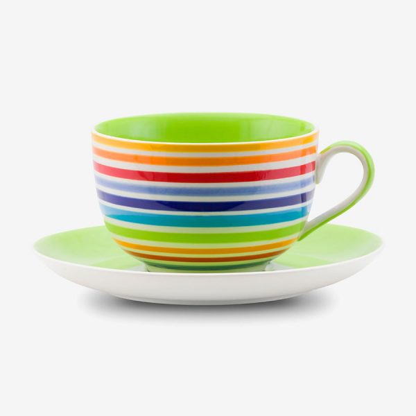 Rainbow Large cup saucer