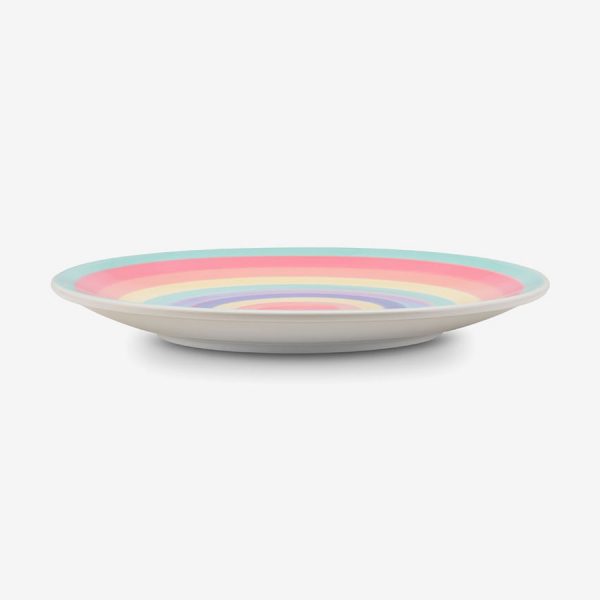 Rainbow Side plate pastel