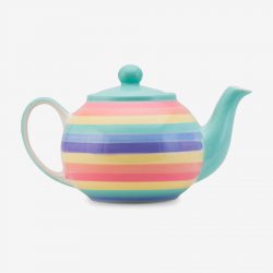 Rainbow teapot Pastel Small