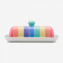 Rainbow Butter Dish Pastel