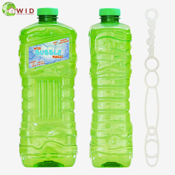 1.8ltr bubble solution bottle with wand