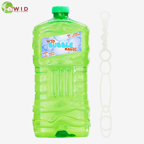 3 ltr bubble solution bottle with wand