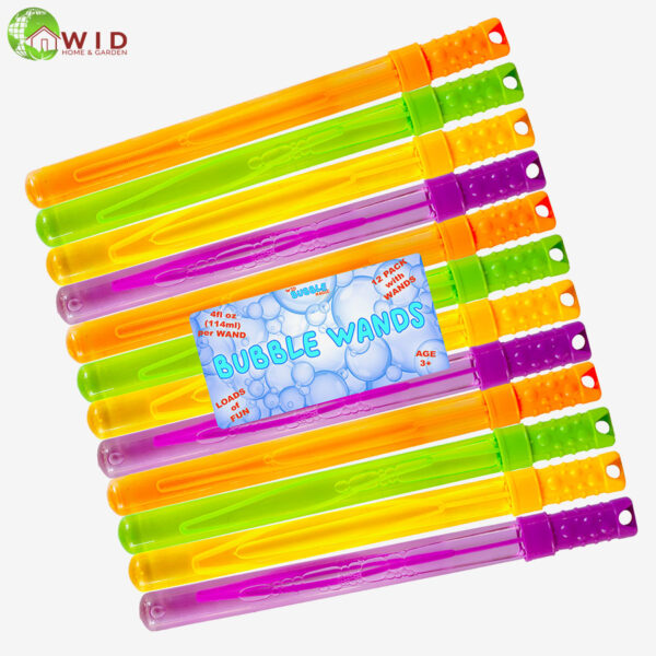 Bubble solution wand sets 12pk