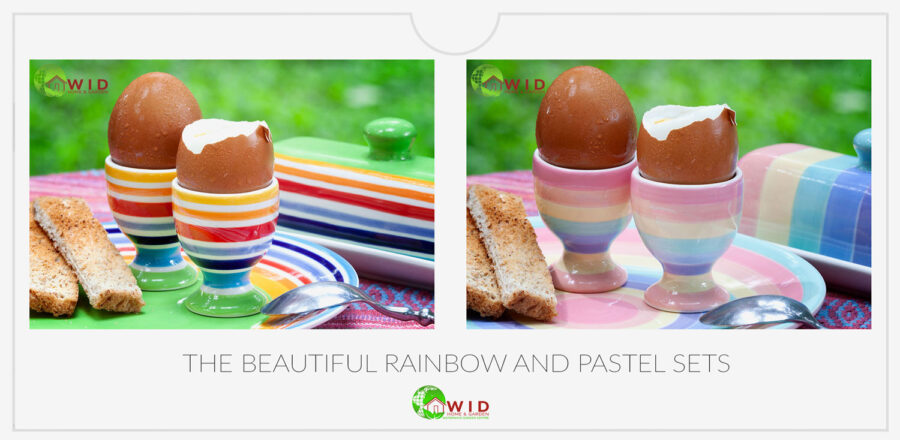 Egg cups, exclusive designs. uk