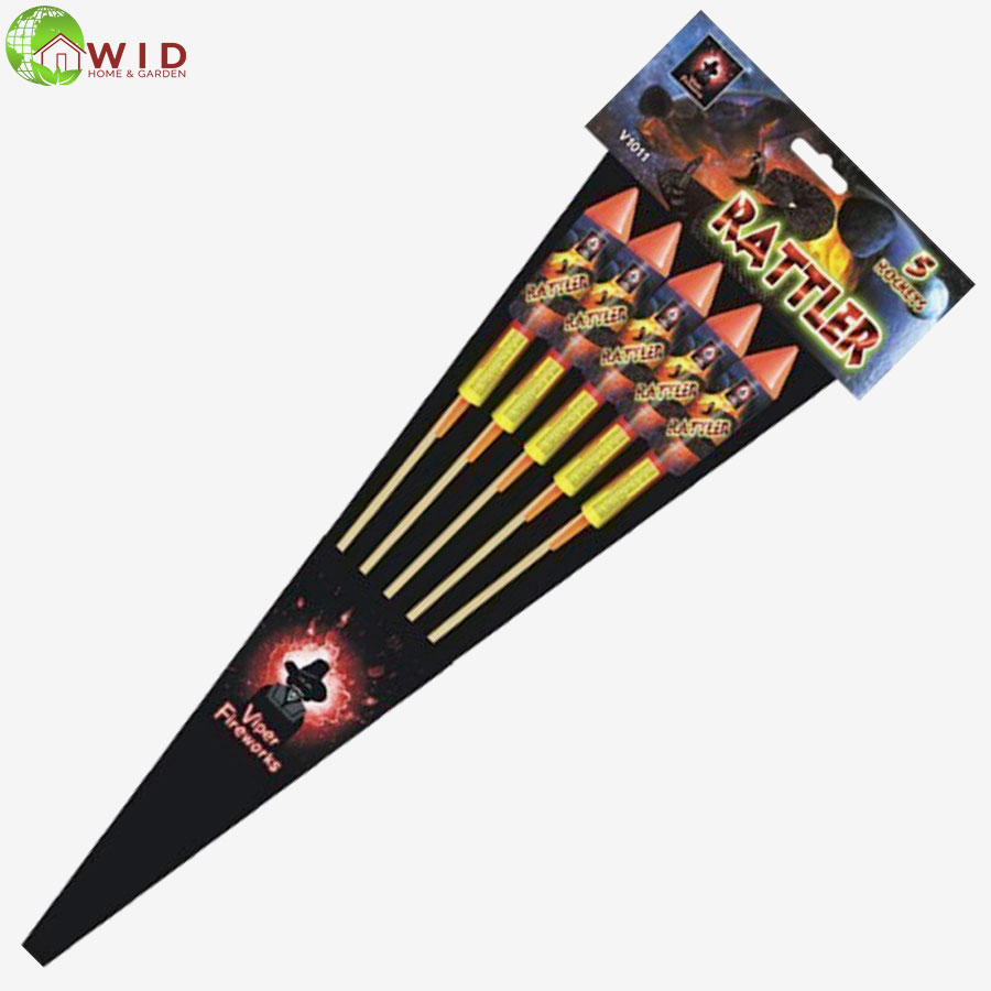 Fireworks Scary Rattler rocket pack x 5 UK