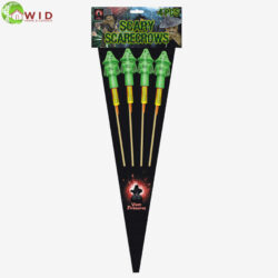 Fireworks Scary Scarecrows rocket pack x 4 UK