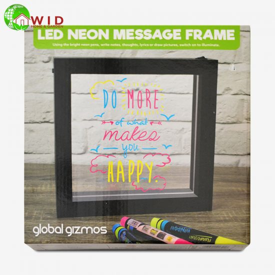 Gizmo Neon Glow Frames led,glow frame,image,display,pink,yellow,red,pen