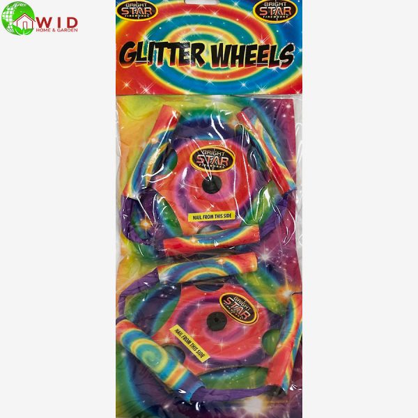 Glitter Wheel 2 pack firework catherine wheel