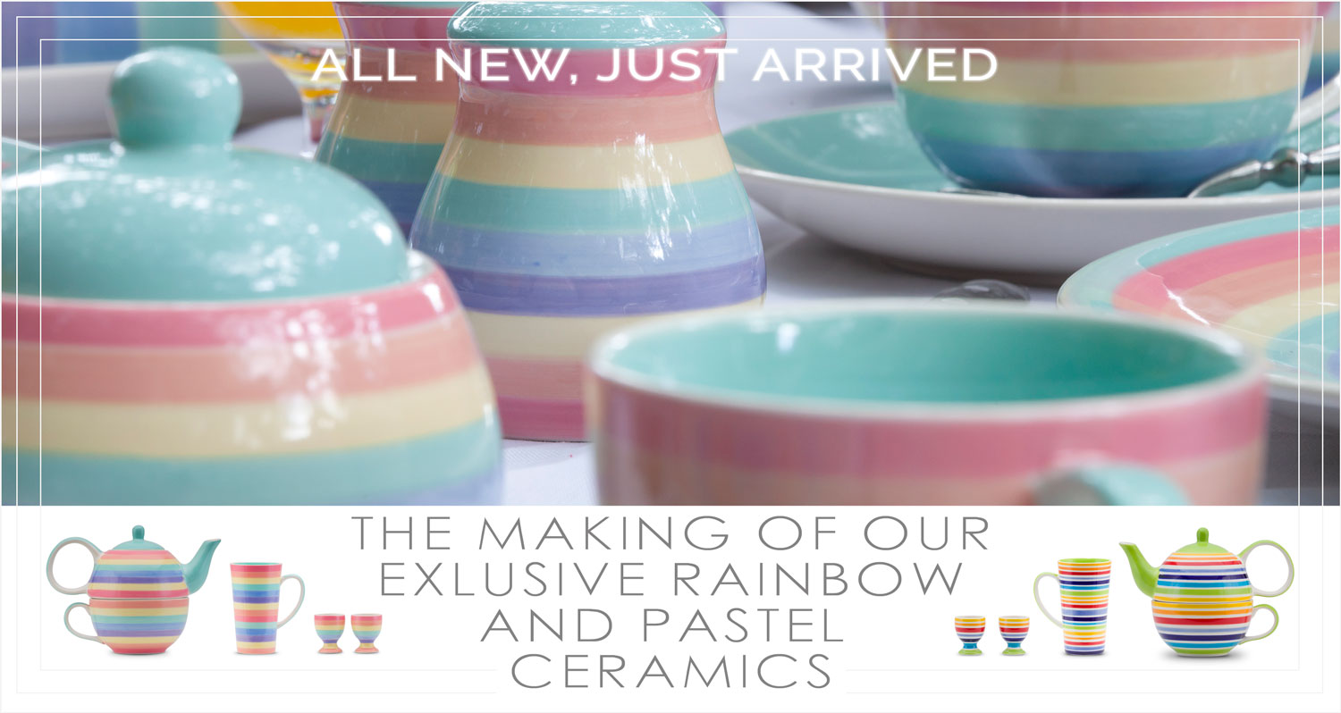 Exclusive tableware from Waterways Garden Centre, UK