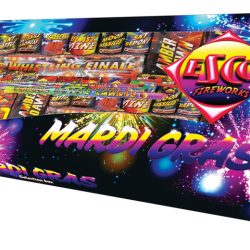 Mardi Gras firework box 50 pieces